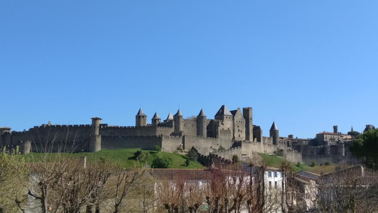 La Villa De L'Olivier Piscine Privee Et Parking Carcassonne Bagian luar foto